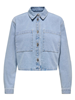 JDYMARLY L/S BOXY SHACKET  DNM NOOS