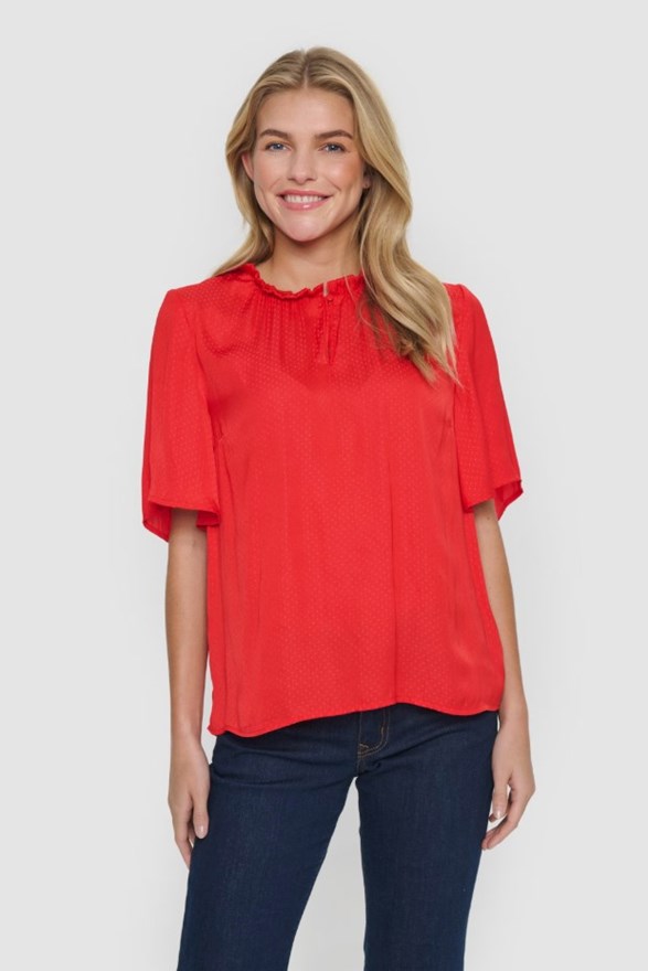 BrianaSZ Flared Blouse