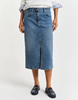 MIDI DENIM SKIRT