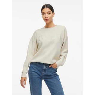 VIREFLECT NEW EMB L/S SWEAT TOP