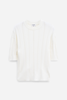 Braid Knit T-Shirt