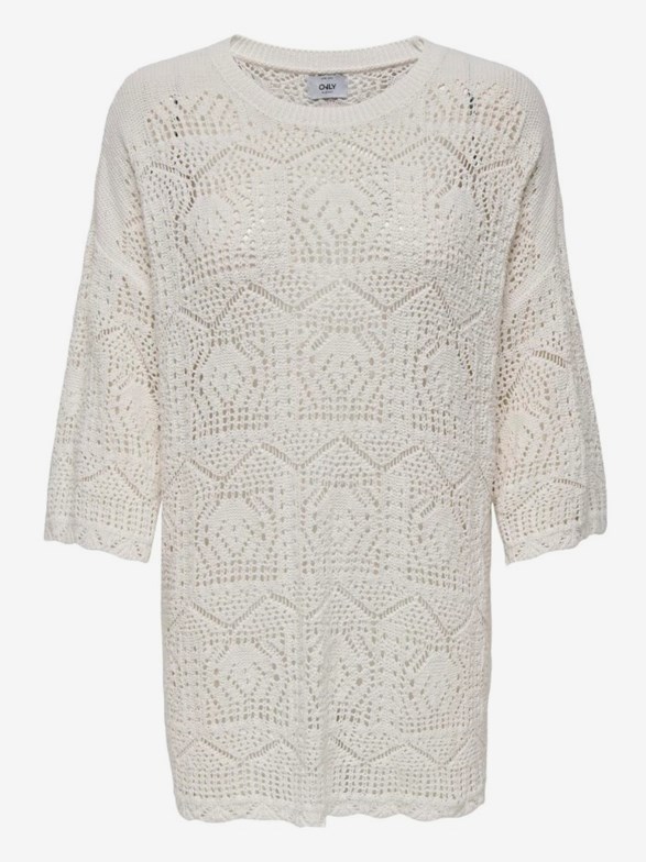 ONLBEA LIFE 3/4 LOOSE O-NECK KNT