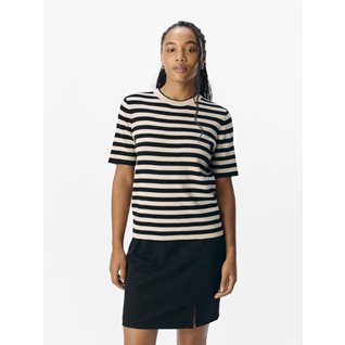 OBJESTER S/S NEW KNIT PULLOVER NOOS
