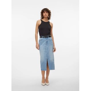 VMVERI HR CALF DENIM SKIRT GA NOOS
