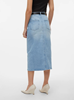 VMVERI HR CALF DENIM SKIRT GA NOOS