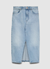 VMVERI HR CALF DENIM SKIRT GA NOOS
