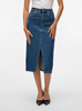 VMVERI HR CALF DENIM SKIRT GA NOOS