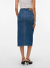 VMVERI HR CALF DENIM SKIRT GA NOOS