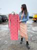 VMJULIA LS BOATNECK CALF DRESS VMA