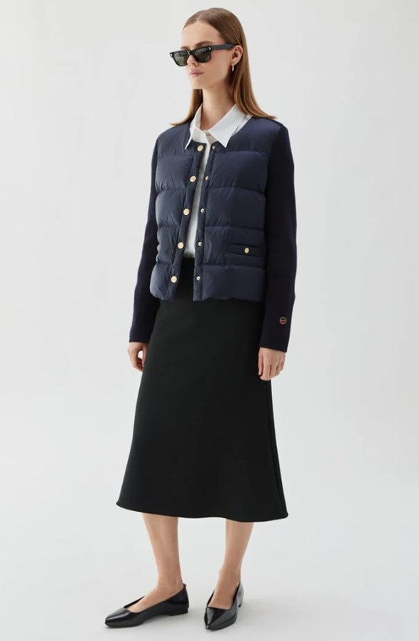 IVA solid down jacket