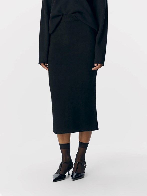 OBJREYNARD HW KNIT SKIRT NOOS