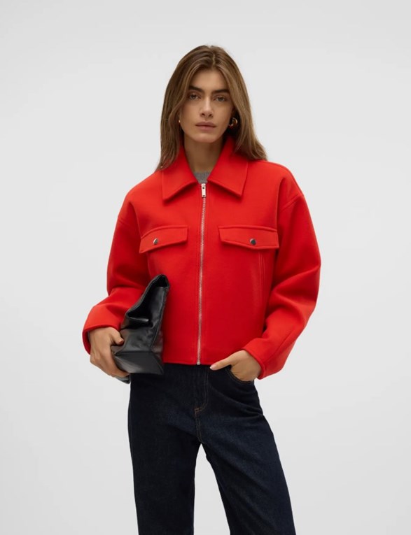 VMFORTUNEFREJ SHORT JACKET GA BOO