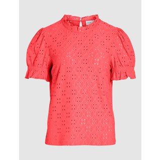 VIKAWA S/S FLOUNCE  TOP/SU - NOOS