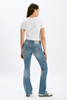 BECCA MID RISE BOOT CUT BIG T