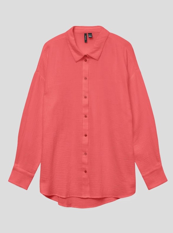 VMNATALI NIA LS LOOSE SHIRT WVN GA NOOS