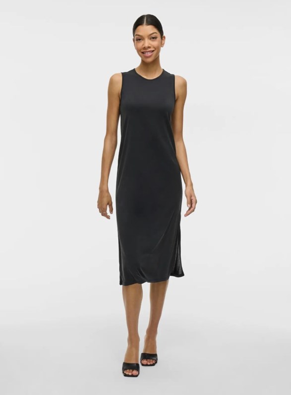 VIMODALA O-NECK S/L DRESS - NOOS