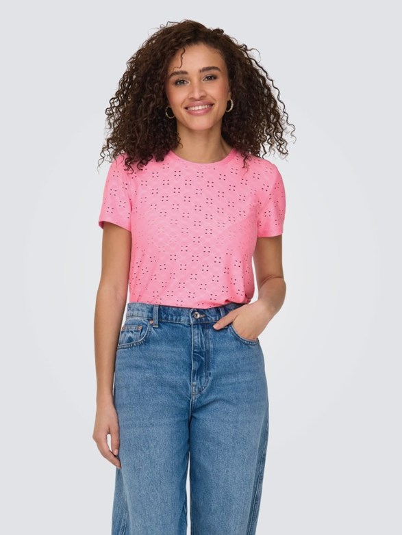 JDYCATHINKA S/S TAG TOP JRS NOOS