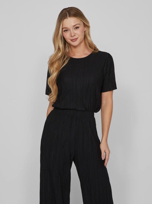 VIPLISA O-NECK S/S TOP - NOOS