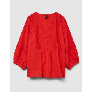 VMSOFIE 3/4 V-NECK TOP WVN GA
