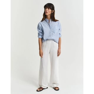 LINEN BLEND PULL ON PANTS
