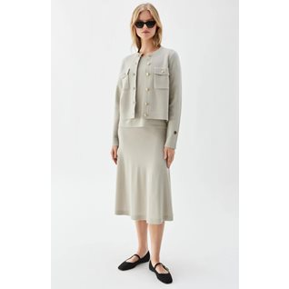 MAJA solid skirt