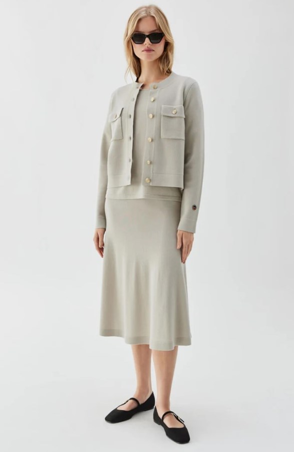 MAJA solid skirt