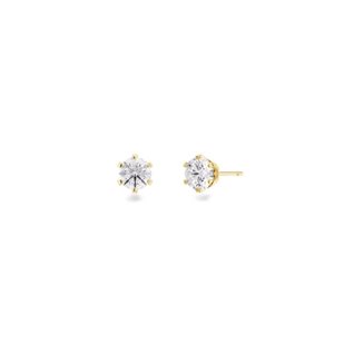 Crown Studs Gold