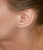 Crown Studs Gold