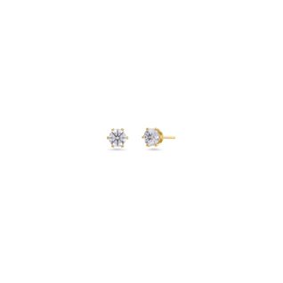 Crown Studs Mini Gold