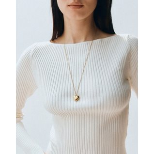 Barley Necklace L Gold