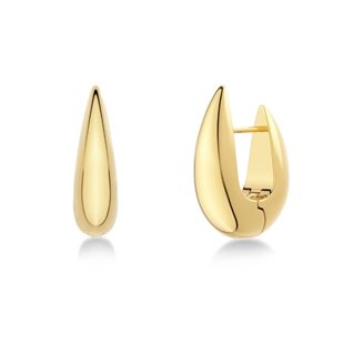 Crest Hoops L Gold