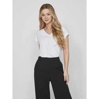 VIMODALA V-NECK S/S TOP/SU - NOOS