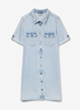 VMJENNIE SS SHORT DENIM DRESS GA NOOS
