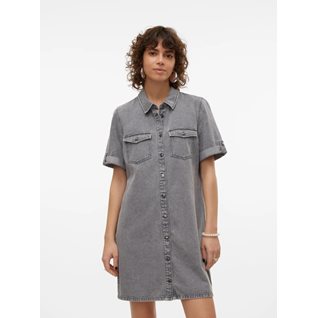 VMJENNIE SS SHORT DENIM DRESS GA NOOS