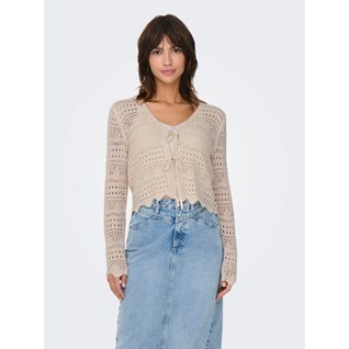 JDYSUN LAY L/S V-NECK TIE CARDIGAN KNT