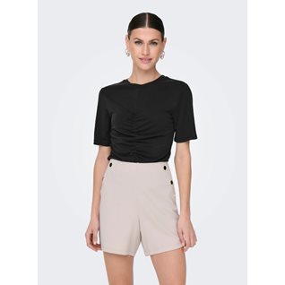 ONLFREE LIFE S/S O-NECK GATHERNG TOP JRS