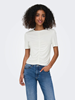 ONLFREE LIFE S/S O-NECK GATHERNG TOP JRS