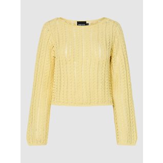 PCSIRI LS SHORT BOATNECK KNIT BC