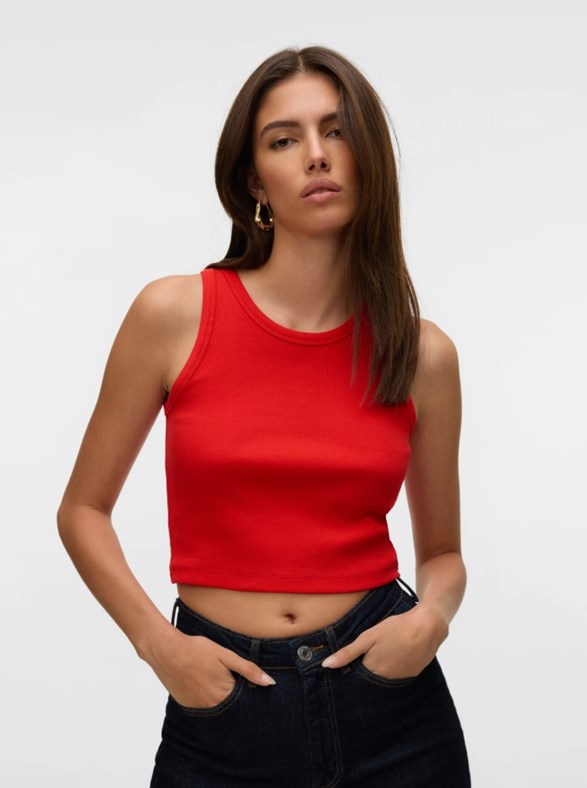 VMCHLOE SL CROP TANK TOP JRS NOOS