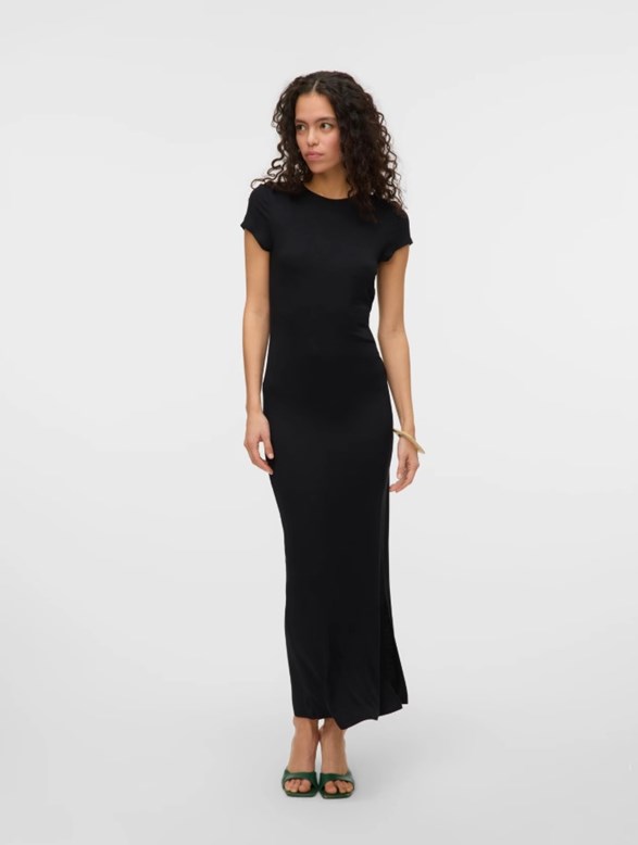 VMSAANVI SS O-NECK ANKLE DRESS VMA NOOS