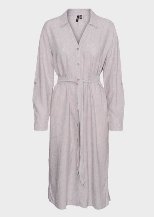 VMLINN LOOSE CALF SHIRT WVN NOOS