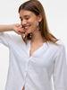 VMLINN LS V-NECK SHIRT WVN NOOS