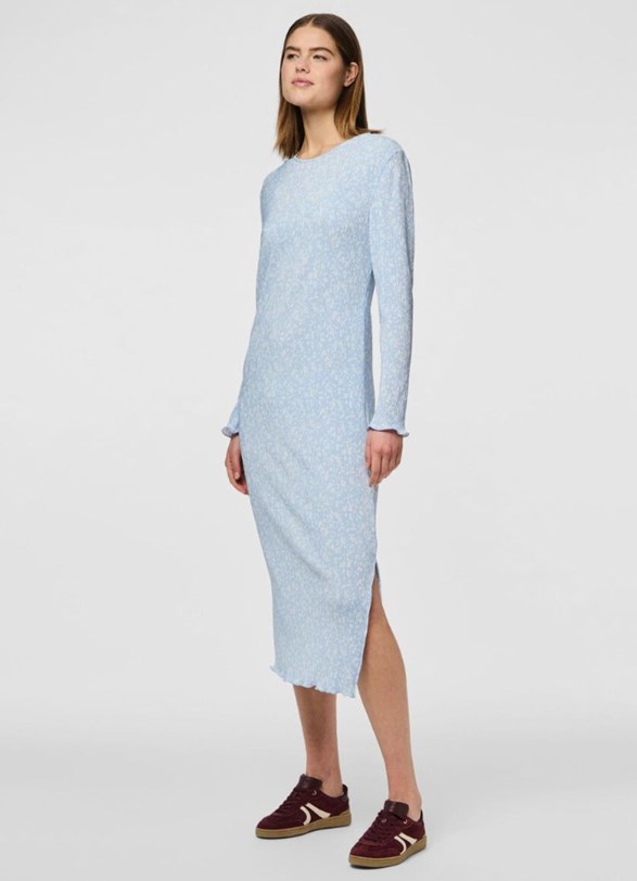 PCFLORA LS MIDI DRESS JRS NOOS BC