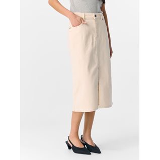 OBJELLEN MW MIDI TWILL SKIRT DIV