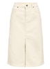 OBJELLEN MW MIDI TWILL SKIRT DIV
