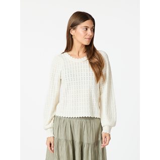 Dito Solid Knit Blouse