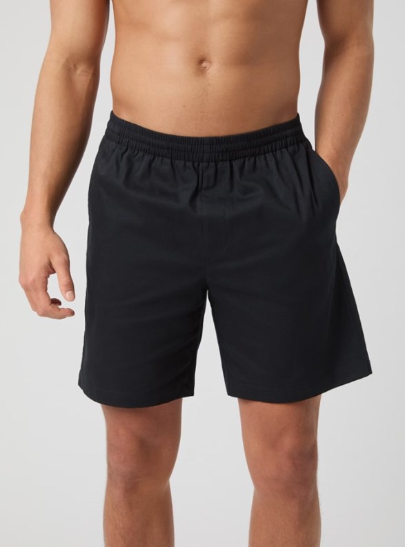 CENTRE WOVEN DRAWSTRING SHORTS