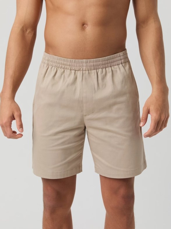 CENTRE WOVEN DRAWSTRING SHORTS