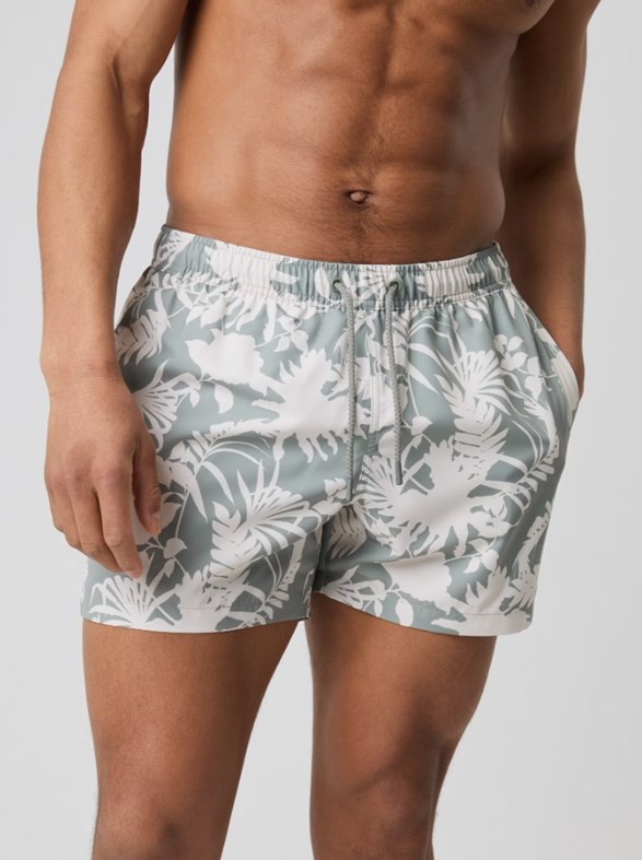 BORG PRINT SWIM SHORTS
