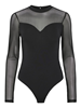 PCMILLY LS MESH BODYSTOCKING NOOS